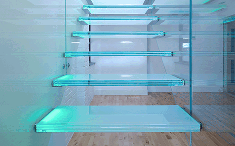 Glass Staircase